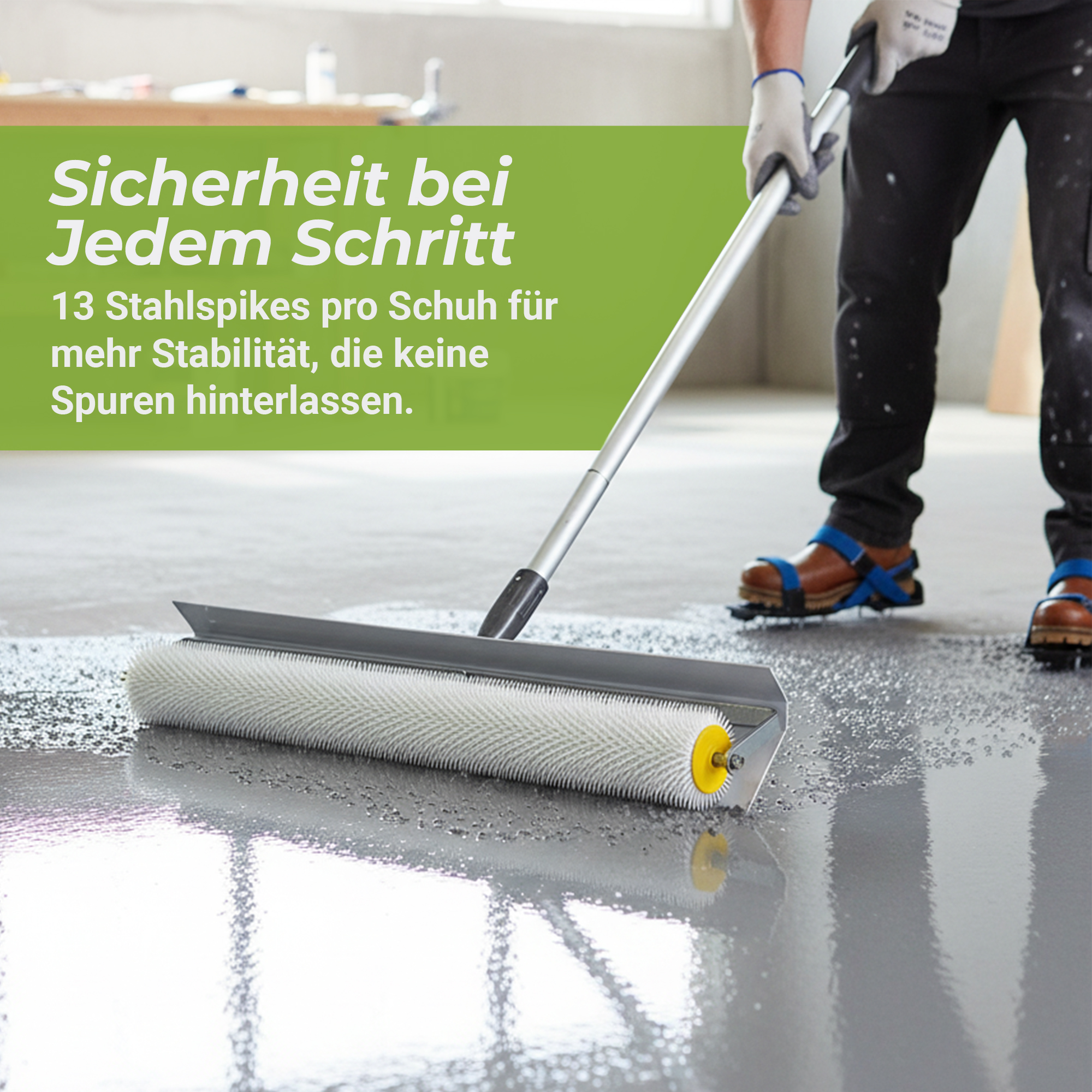 Premium Bodenbeschichtungs Set 4 tlg.