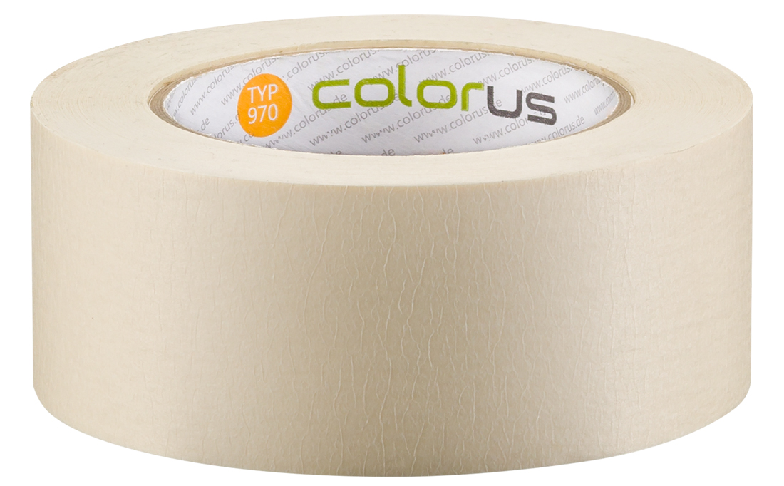 Colorus crêpe fin PLUS ruban adhésif 90° 50m