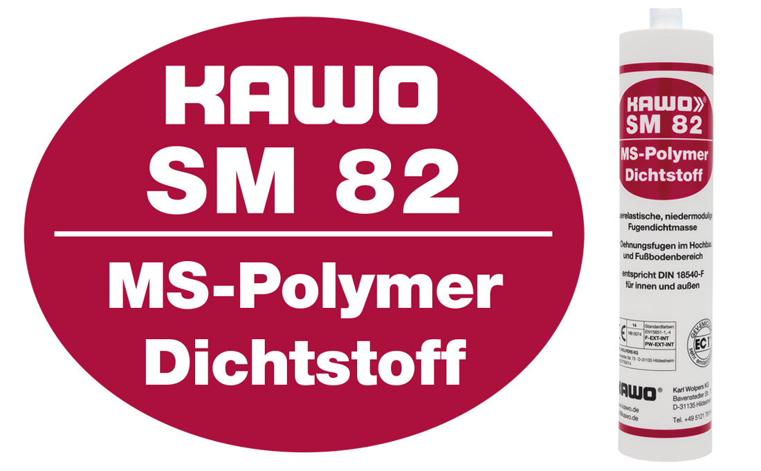 SM 82 Premium MS Polymer HYBRID Fugendichtmasse 300 ml mittelgrau