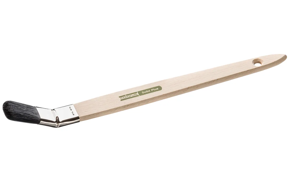 Colorus Premium Plattpinsel gebogen SOLID Lackierpinsel 90% Top Borsten 20mm