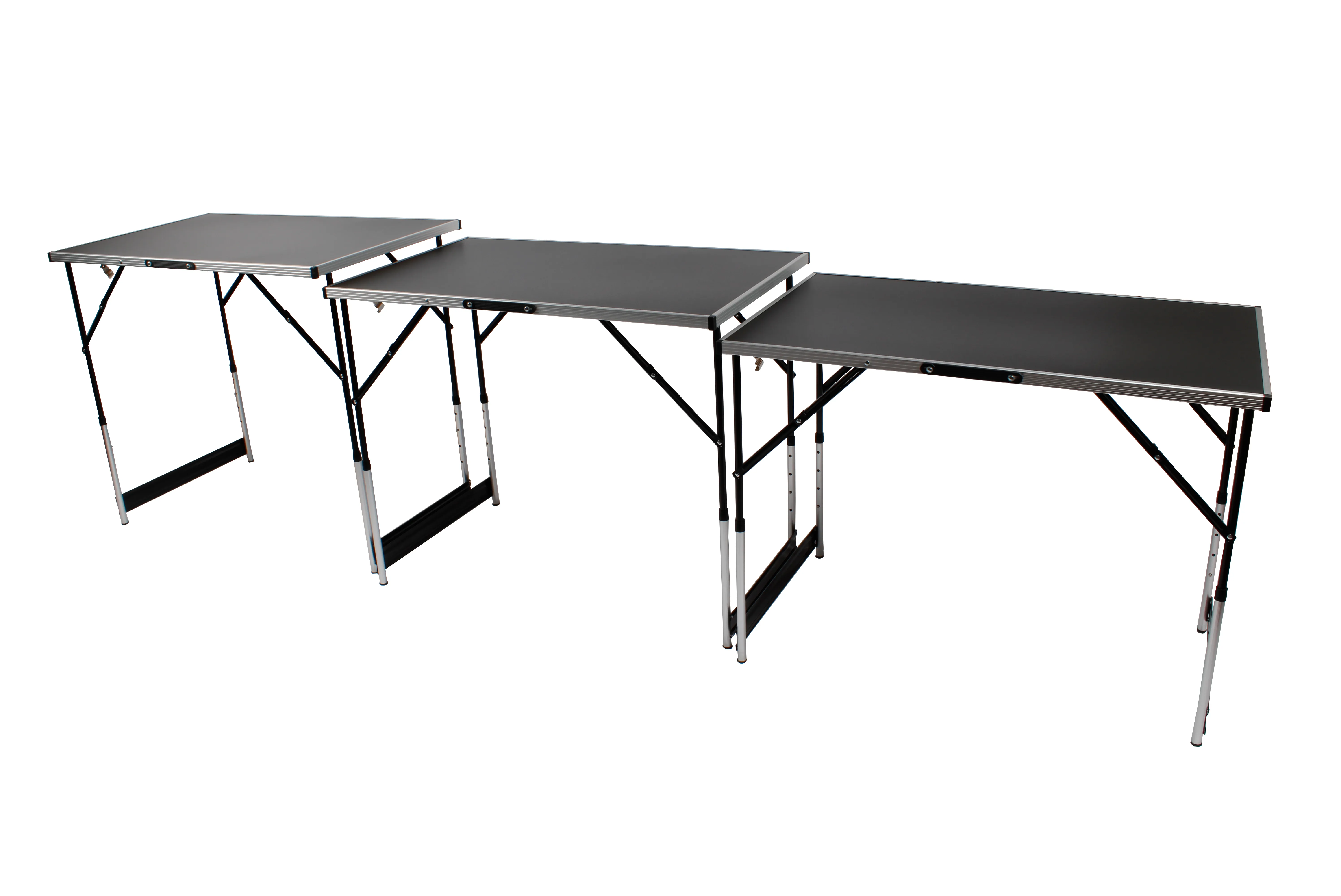 Mamba Tapeziertisch Set 3-teilig | Klappbar & Höhenverstellbar | 90 kg Gesamttragkraft