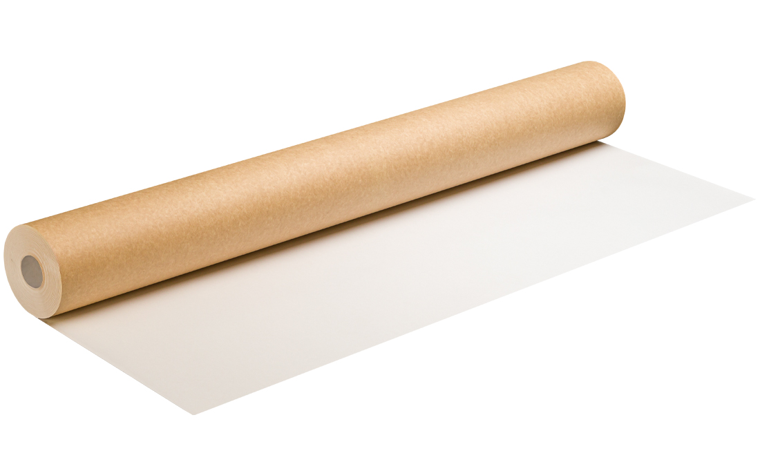 Milchtütenpapier KITRA BASIC 190g/m² pro Rolle circa 75m²