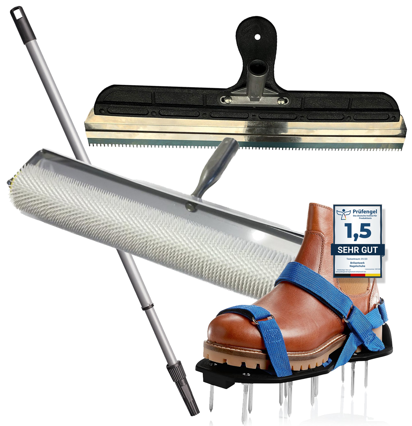 Premium Bodenbeschichtungs Set 4 tlg.