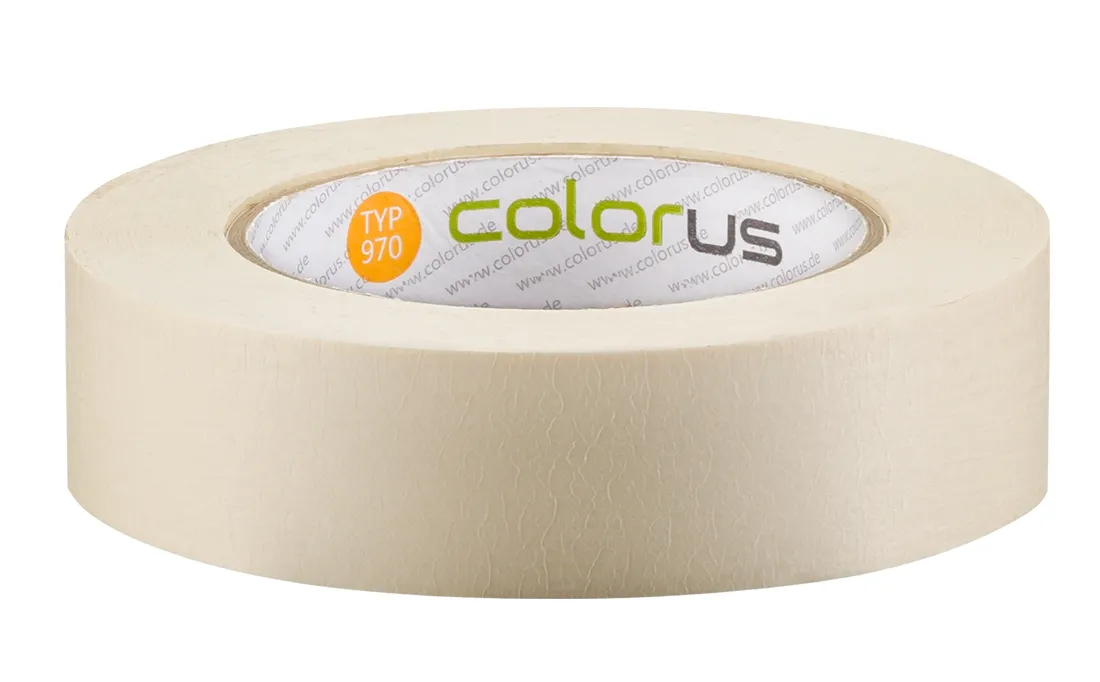 Colorus Premium Malerkrepp 90° Kreppband 50m x 30mm