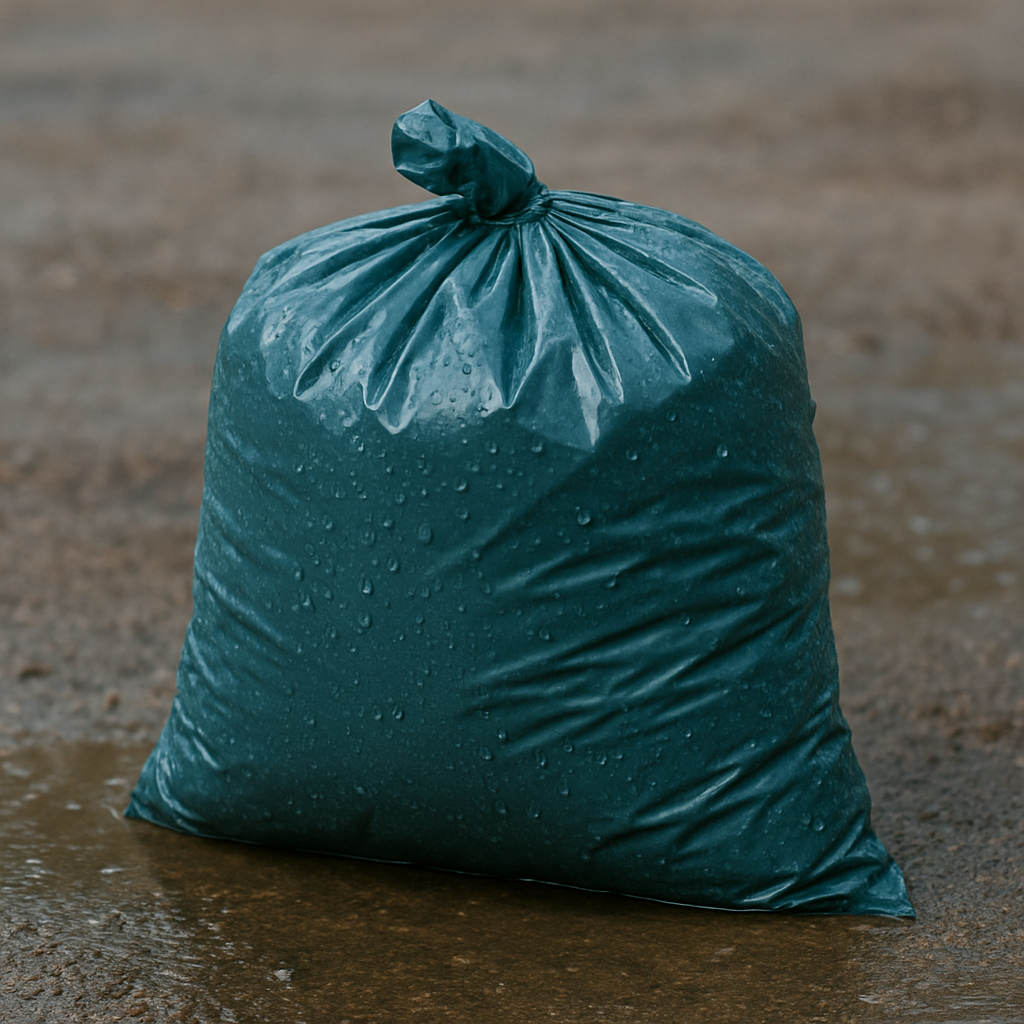 25 x Sac poubelle Colorus PLUS 120l 80µ bleu sur rouleau en version COEX 25 x Colorus Müllsack BASIC 120l 40µ blau auf Rolle