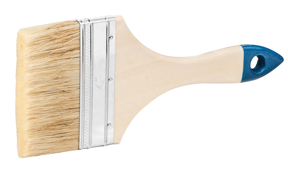 Heimwerker Flachpinsel SOLID Lackpinsel 60% Top Borsten 5.Stärke 100mm