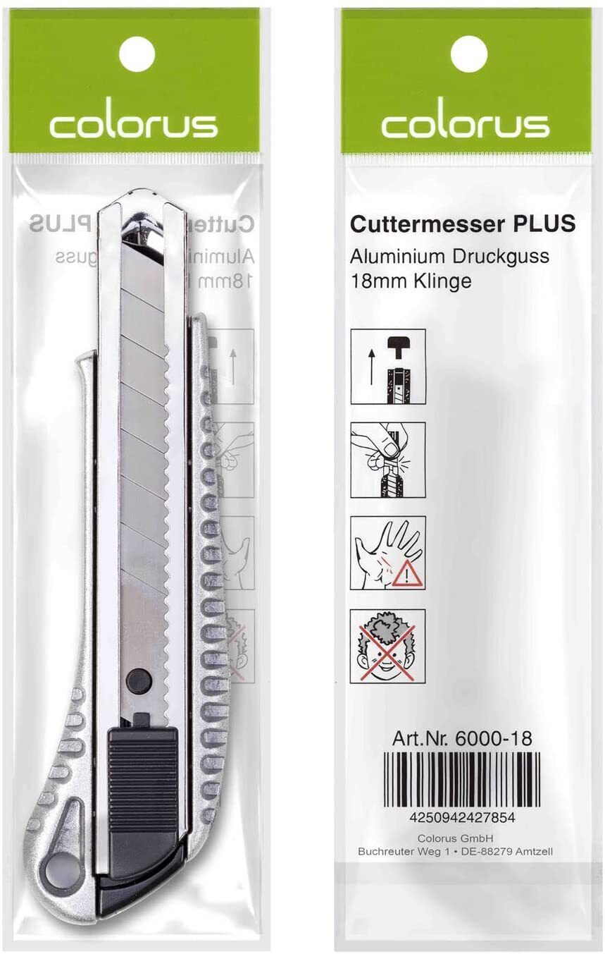 Colorus Cutter PLUS aluminium moulé sous pression 18mm