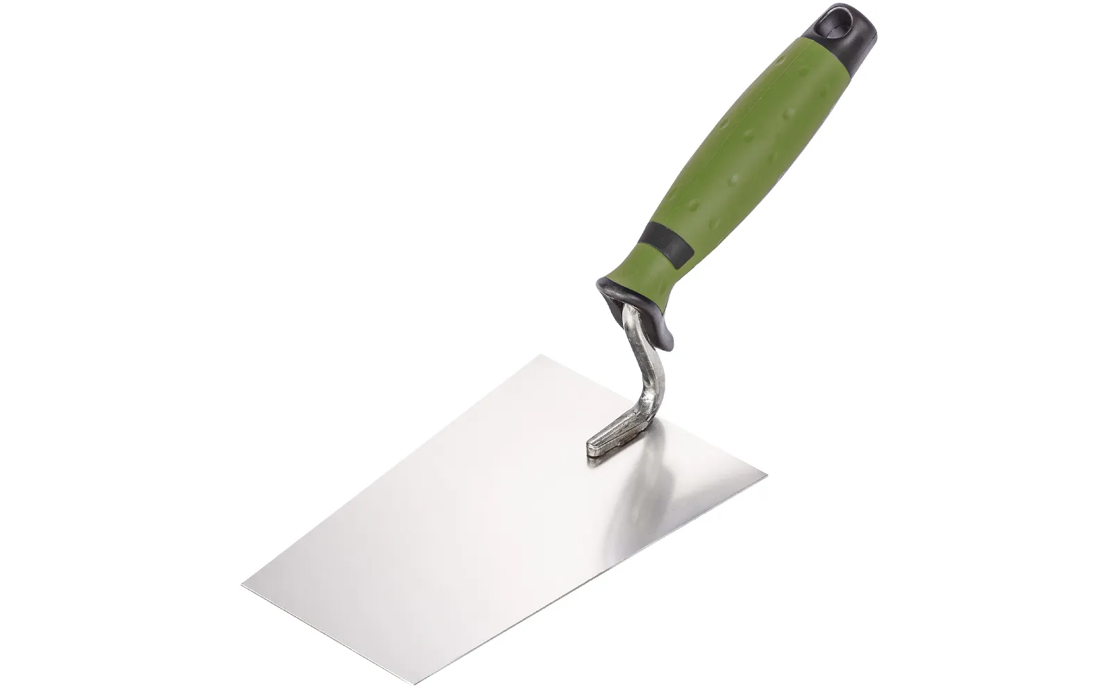 Premium Stuckateur Kelle Edelstahl 2K Comfort Griff 160mm