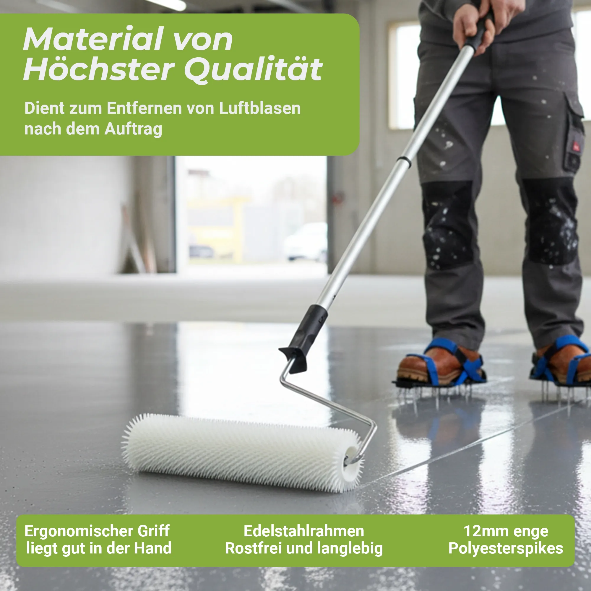 Basic Bodenbeschichtungs-Set 3-tlg. für Epoxidharz & Ausgleichsmassen