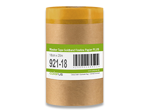 Colorus Premium Papier Masker Tape Goldband Fineline UV 30 18cm x 20m
