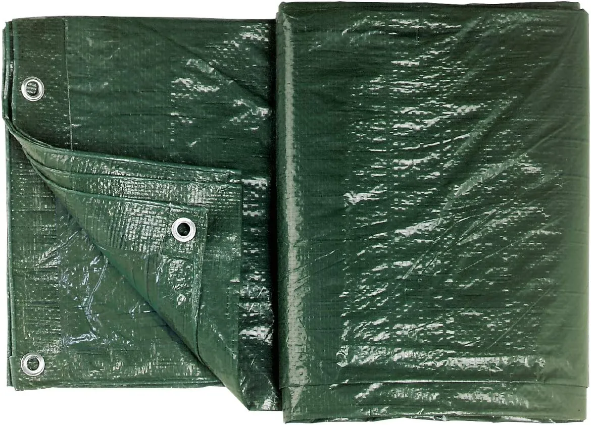 Bâche en tissu vert environ 75g / m²