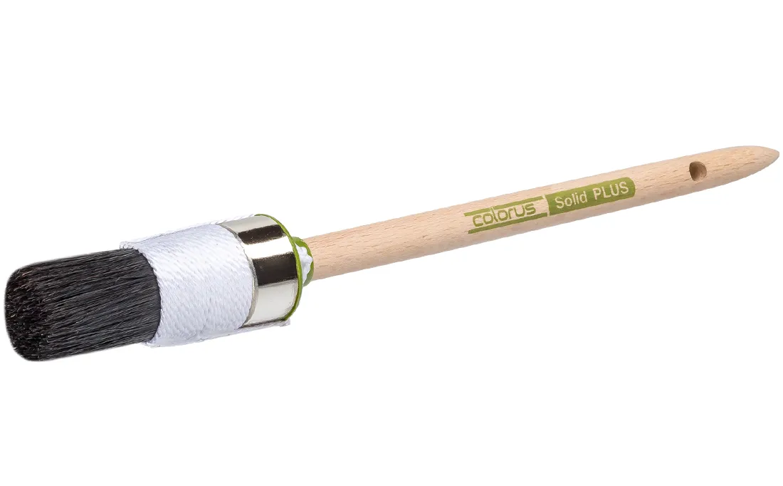 Colorus Premium Ringpinsel SOLID Lackierpinsel 90% Top Borsten (06) Ø 30mm