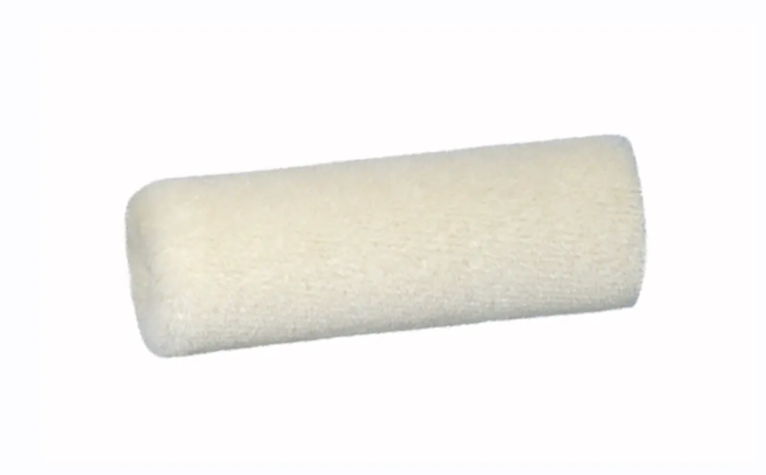 Colorus Premium Velours-Lackierwalze (10 cm) – Lamm-Schurwolle für lösemittelhaltige Lacke (4 mm Flor)