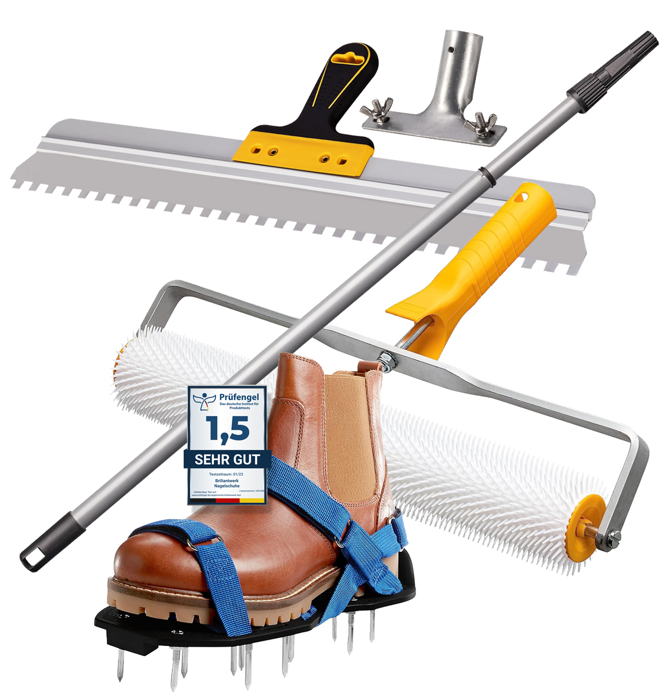 Profi Bodenbeschichtungs Set 5 tlg.