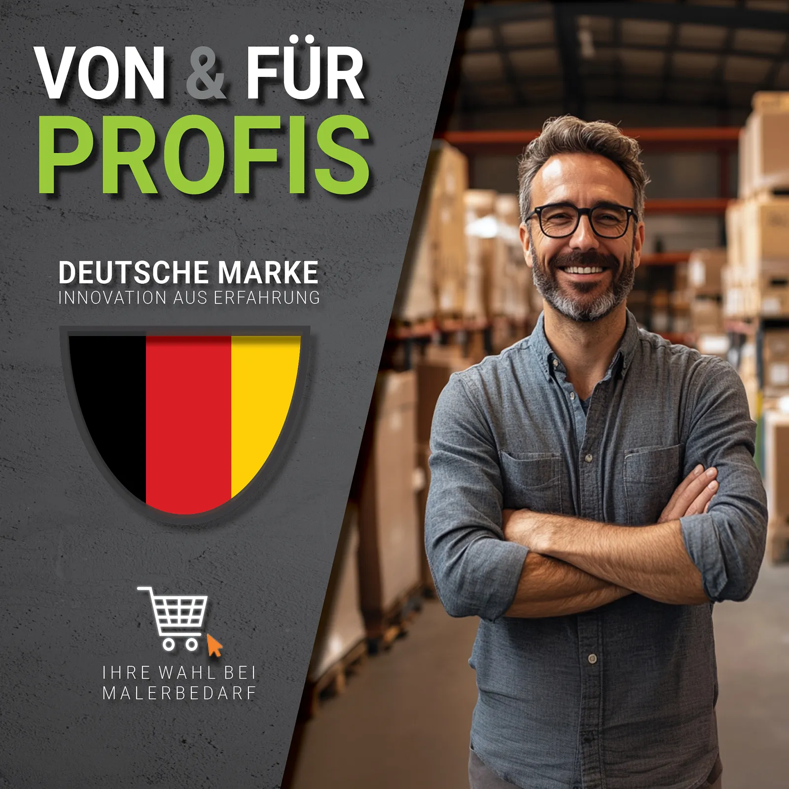 Colorus Premium Lackier-Set 25-teilig | für wasserbasierte Lacke