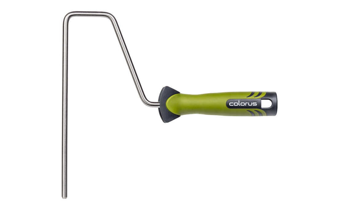 Colorus Premium Farbroller Bügel Edelstahl 2K Comfort Griff für 25-27cm Farbrollen