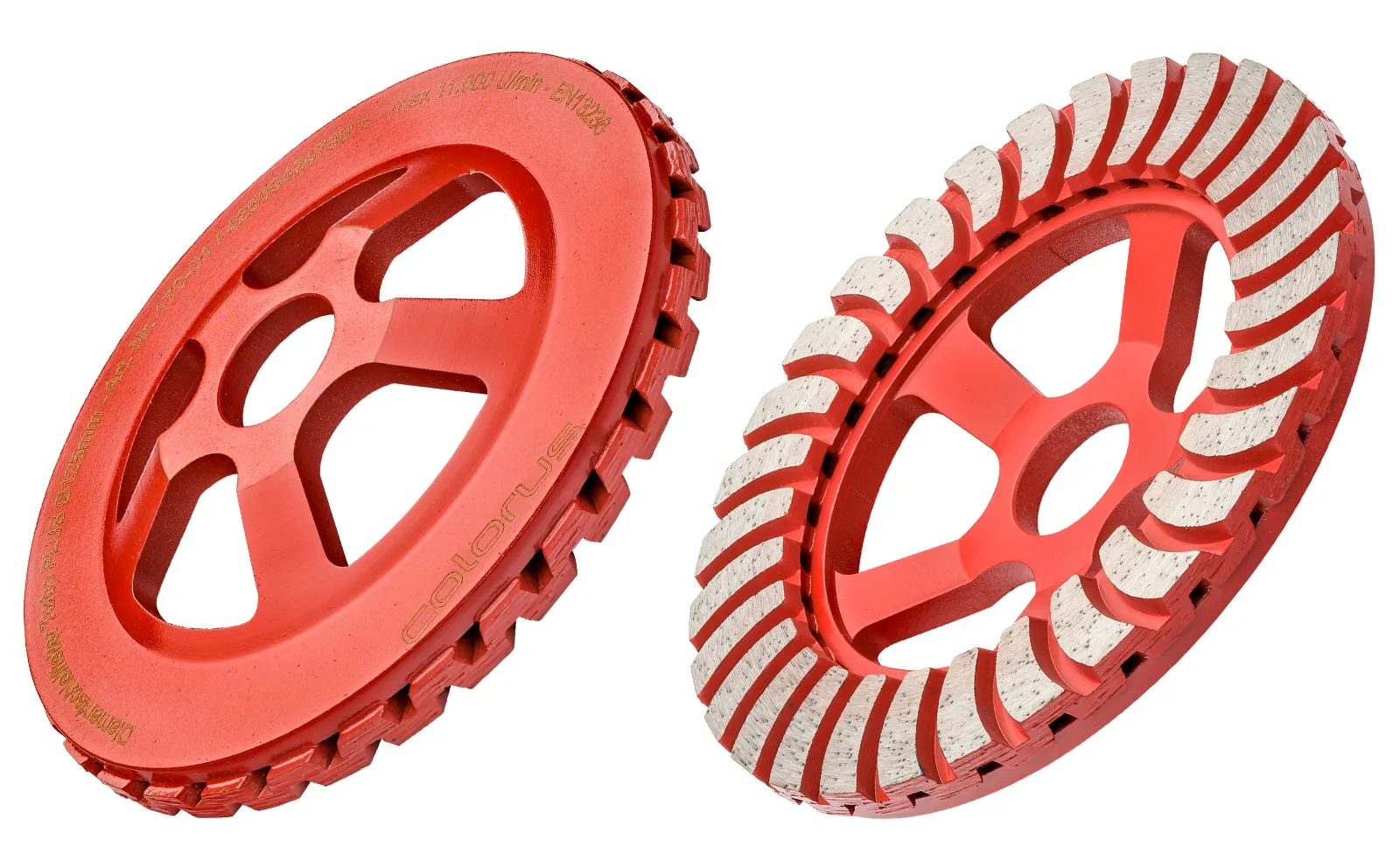 Colorus Premium Diamantschleifteller Turbo 125mm (Vergleichstyp Flex* 348899)