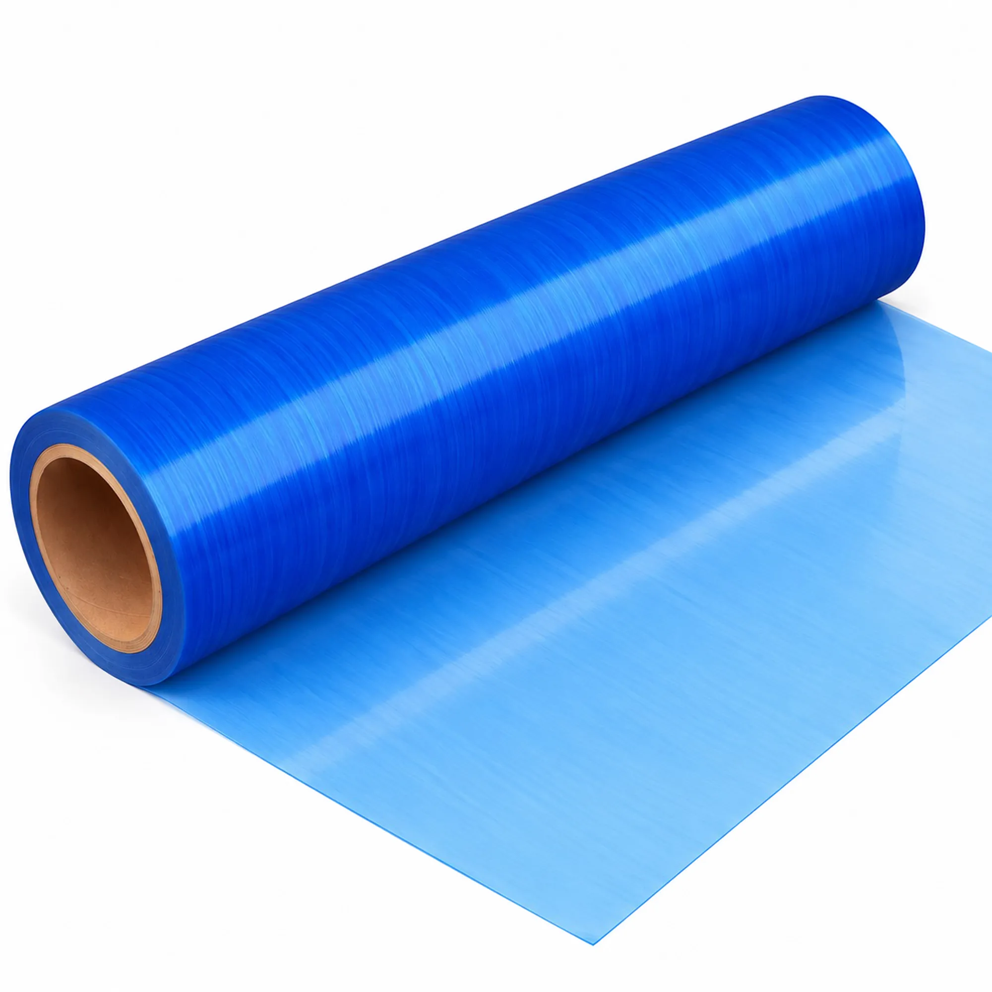 Premium Glasschutzfolie blau Fensterschutzfolie 1 x 100m