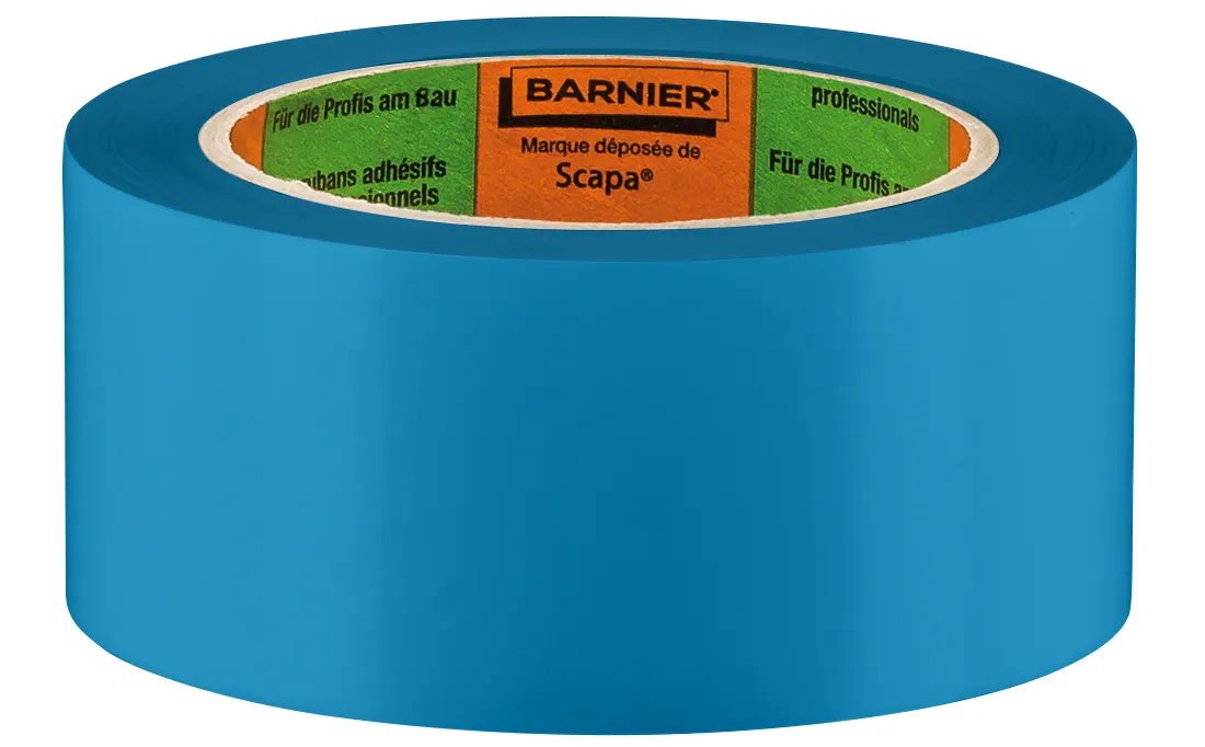 Barnier 6097 blau Holzband glatt 50mm x 33m