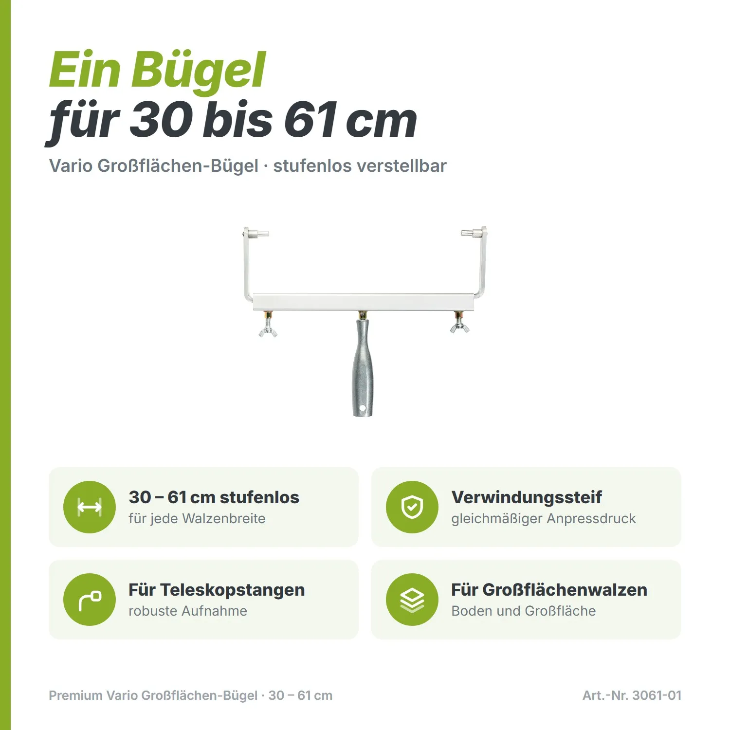 Colorus Monture Vario PLUS pour rouleaux de 30-61cm