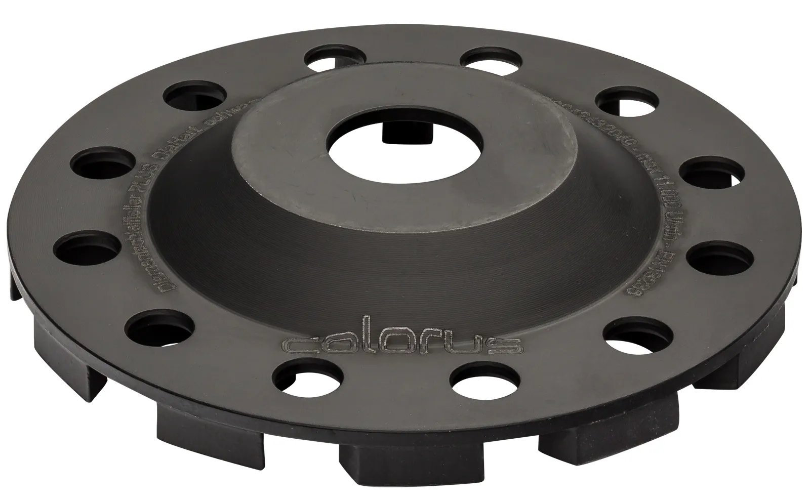 Colorus plateau de ponçage diamanté DiaHart 130mm (type de comparaison Festool* RG-130 E)