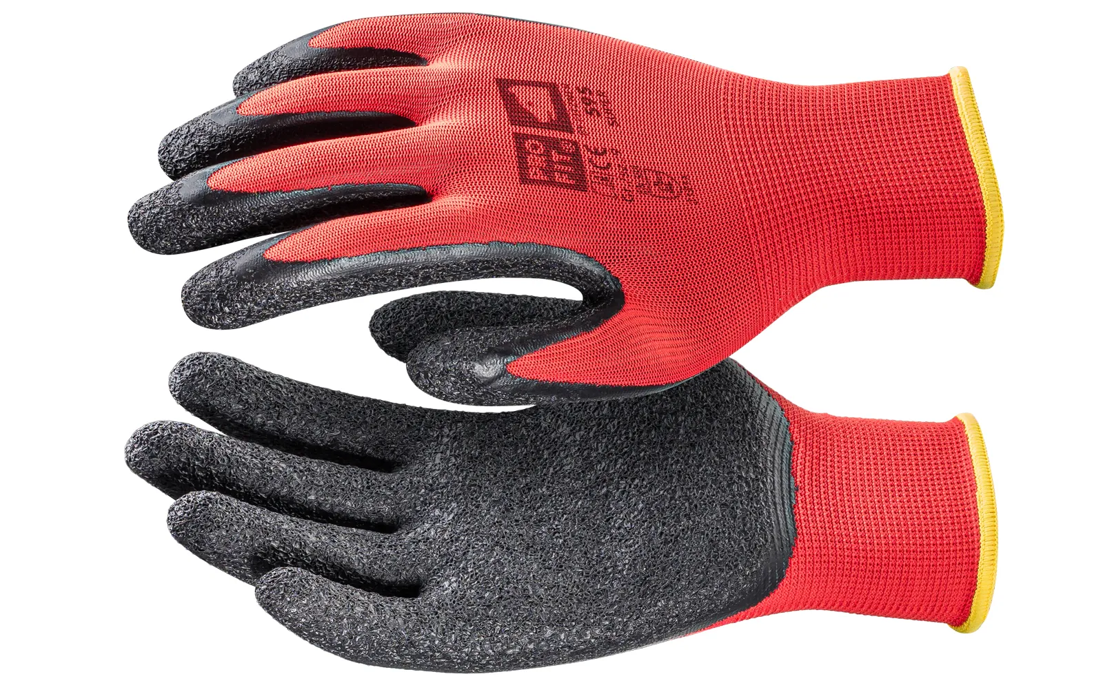 Profi Arbeitshandschuhe Feinstrick Latex "Super Aqua Grip“ Größe XL (10)