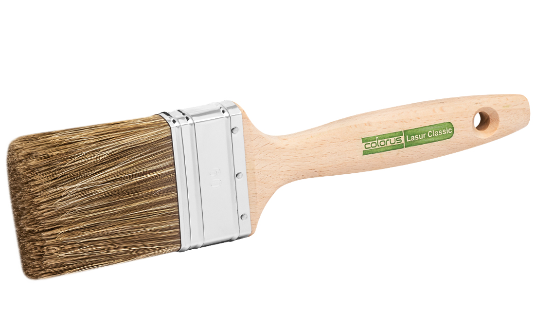 Pinceau plat Colorus Lasur CLASSIC 6e épaisseur 80% Tops Pinceau plat Colorus Lasur CLASSIC 6e épaisseur 80% Tops