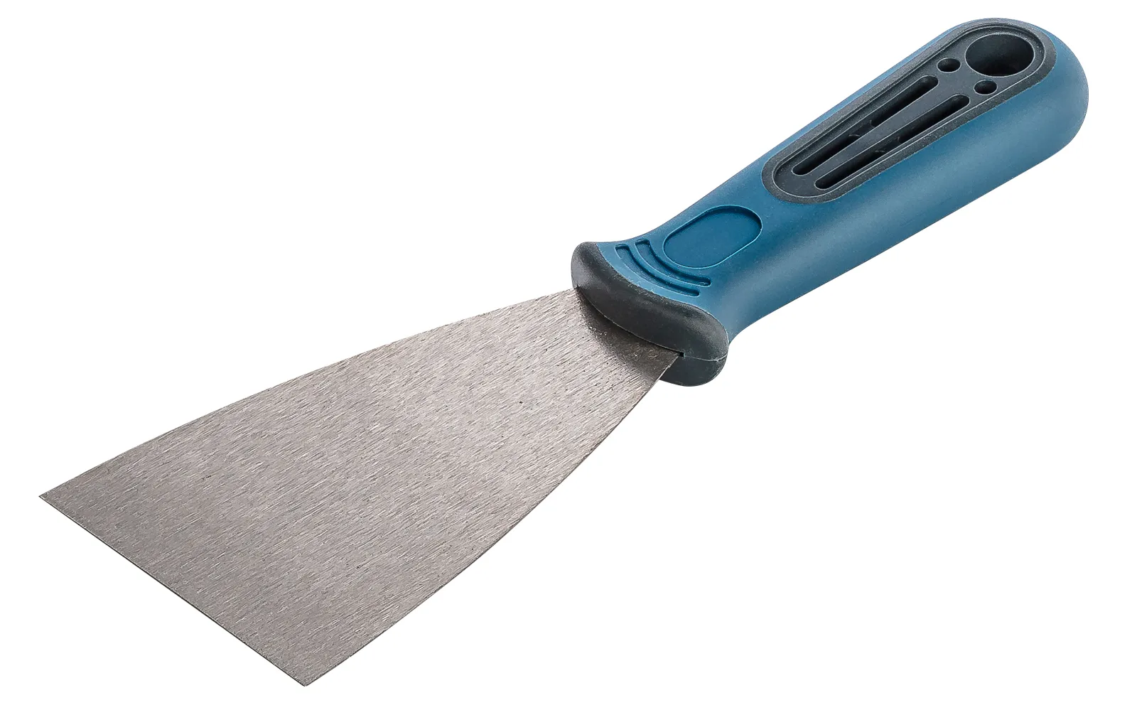 Premium Malerspachtel Edelstahl 2K Comfort Griff flexibles Blatt 75mm