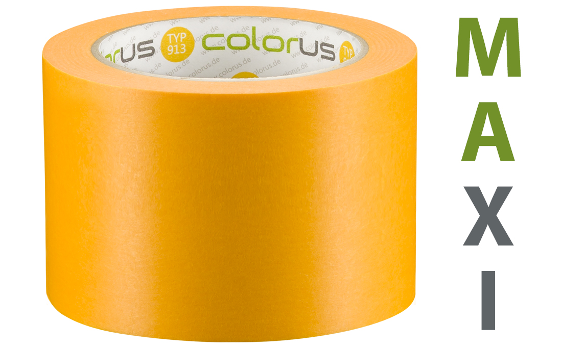 Colorus Profi MAXI Goldband Washi Tape UV90 Klebeband 50 x 100mm