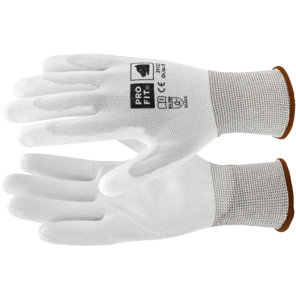 Montagehandschuhe Feinstrick PU "Perfect Grip“ Größe M (8)