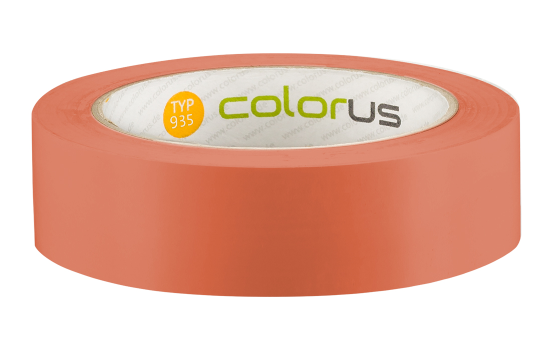 Colorus Premium Putzerband orange glatt Schutzband 33m x 30mm