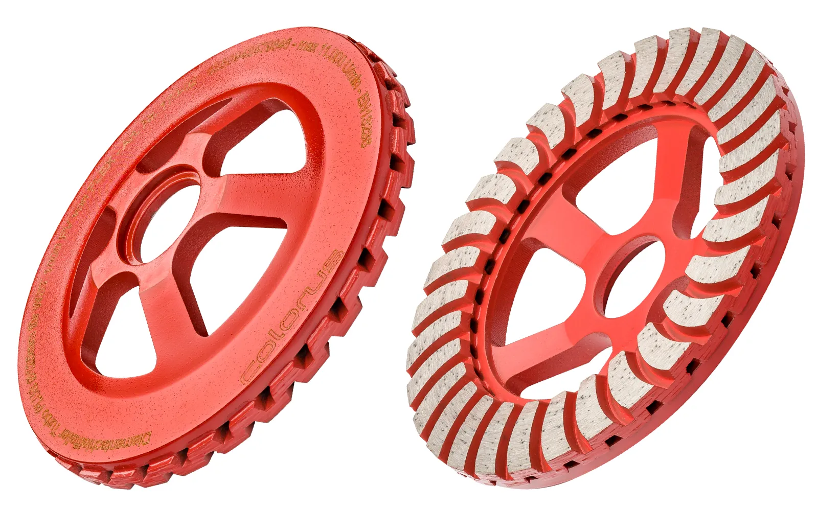 Colorus Premium Diamantschleifteller Turbo 125mm 28 x 23,5 (Vergeichstyp Flex* 349623 )