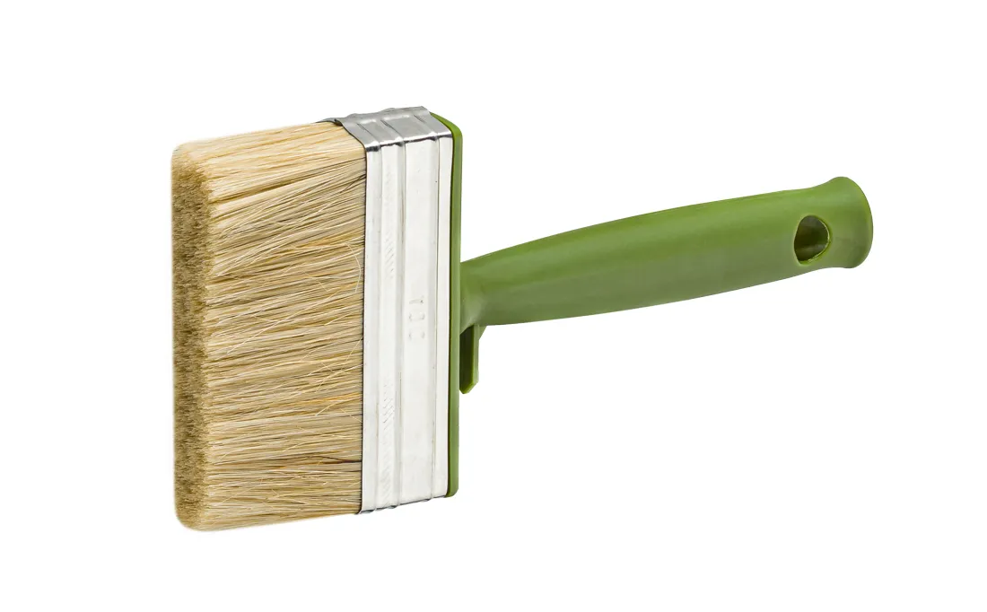 Heimwerker Flächenstreicher SOLID Malerpinsel 60% Tops Chinaborsten 3 x 7cm