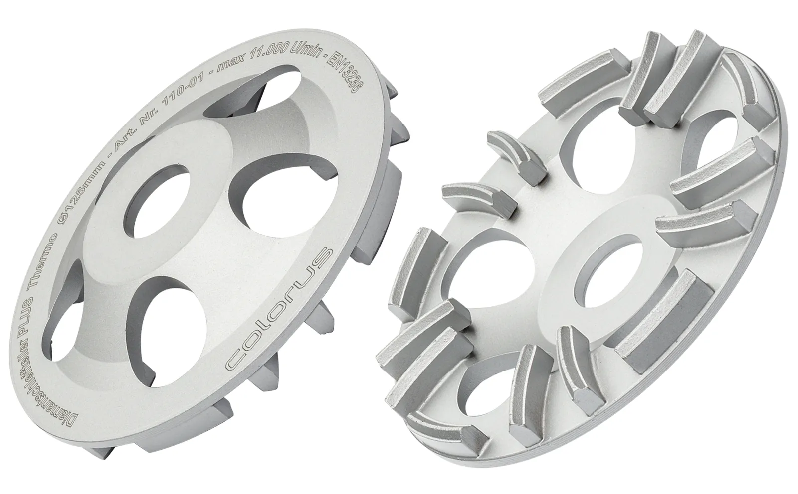 Colorus Premium Diamantschleifteller Thermo 125mm (Vergleichstyp Flex* 359378)