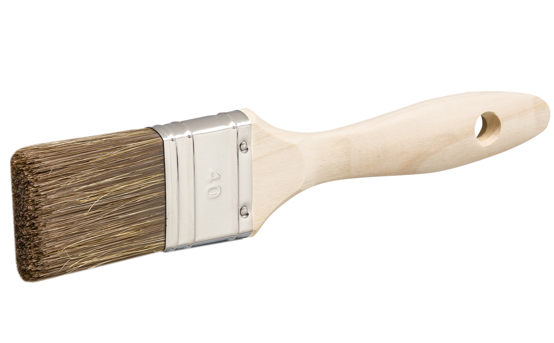 Profi Flachpinsel LASUR Lasurpinsel 80% Top Borsten 9.Stärke 40mm