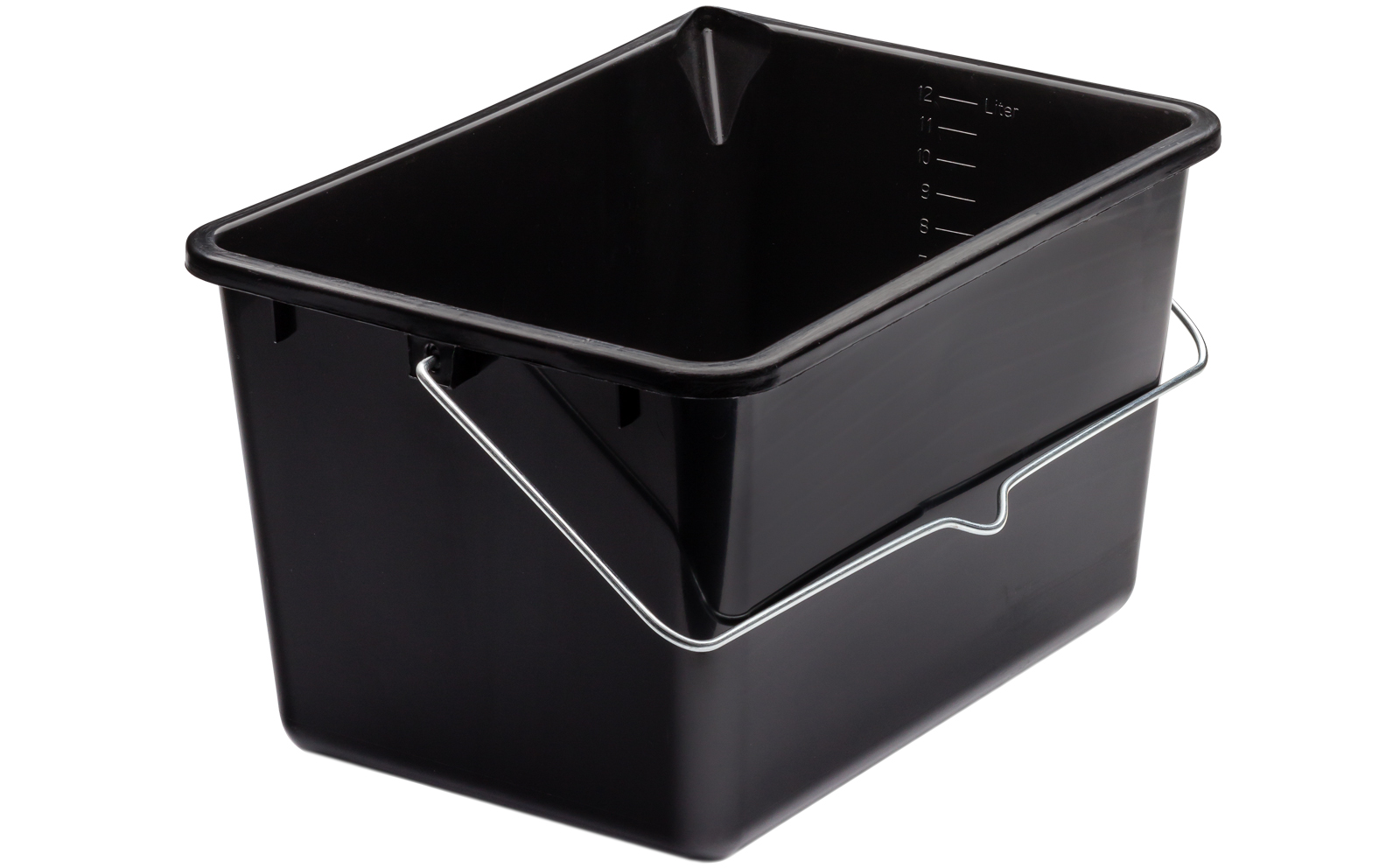 Premium Farbeimer (12 Liter) – Eckig, für 25-cm-Walzen