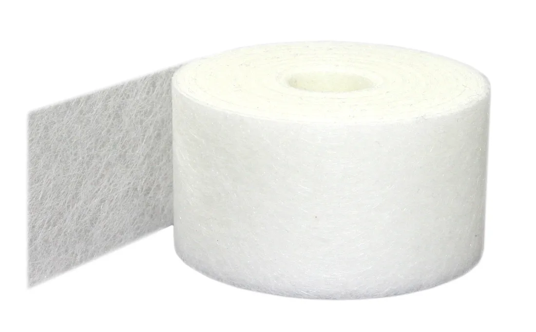 Premium Fugendeckstreifen weiß Bewehrungsstreifen 25m x 50mm