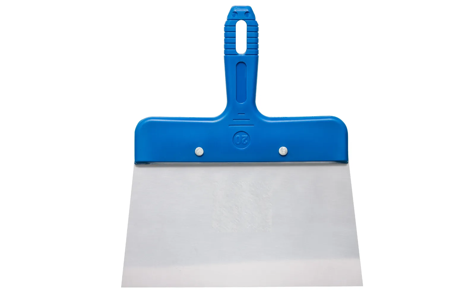 Profi Quadratspachtel Edelstahl Kunststoff Griff 20cm