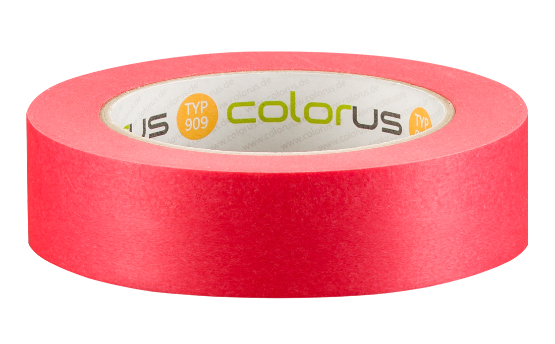 Colorus Fineline Washi-Malerband Extra Strong, rot, 30 mm × 50 m