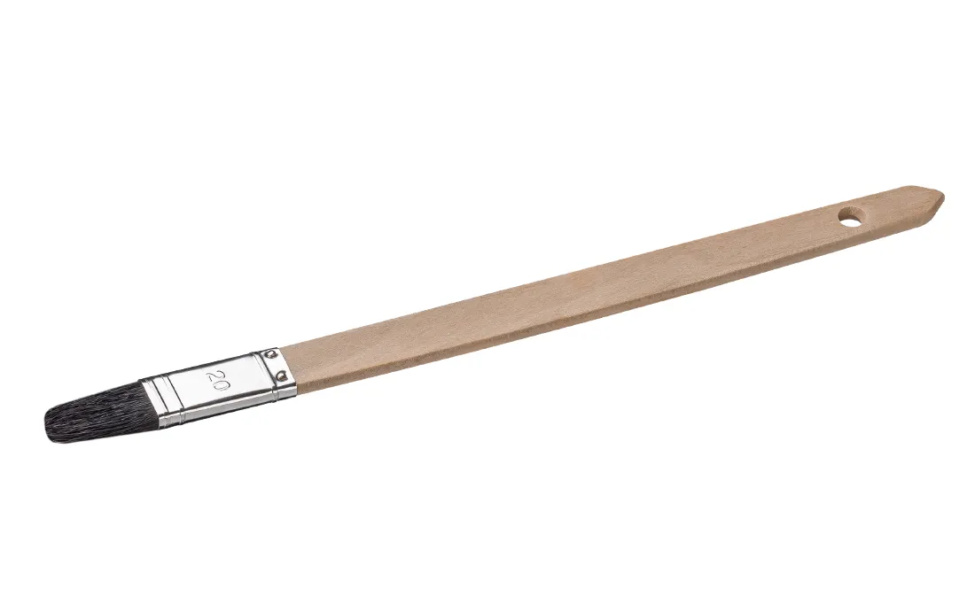 Pinceau plat Colorus Solid BASIC droit 70% Tops