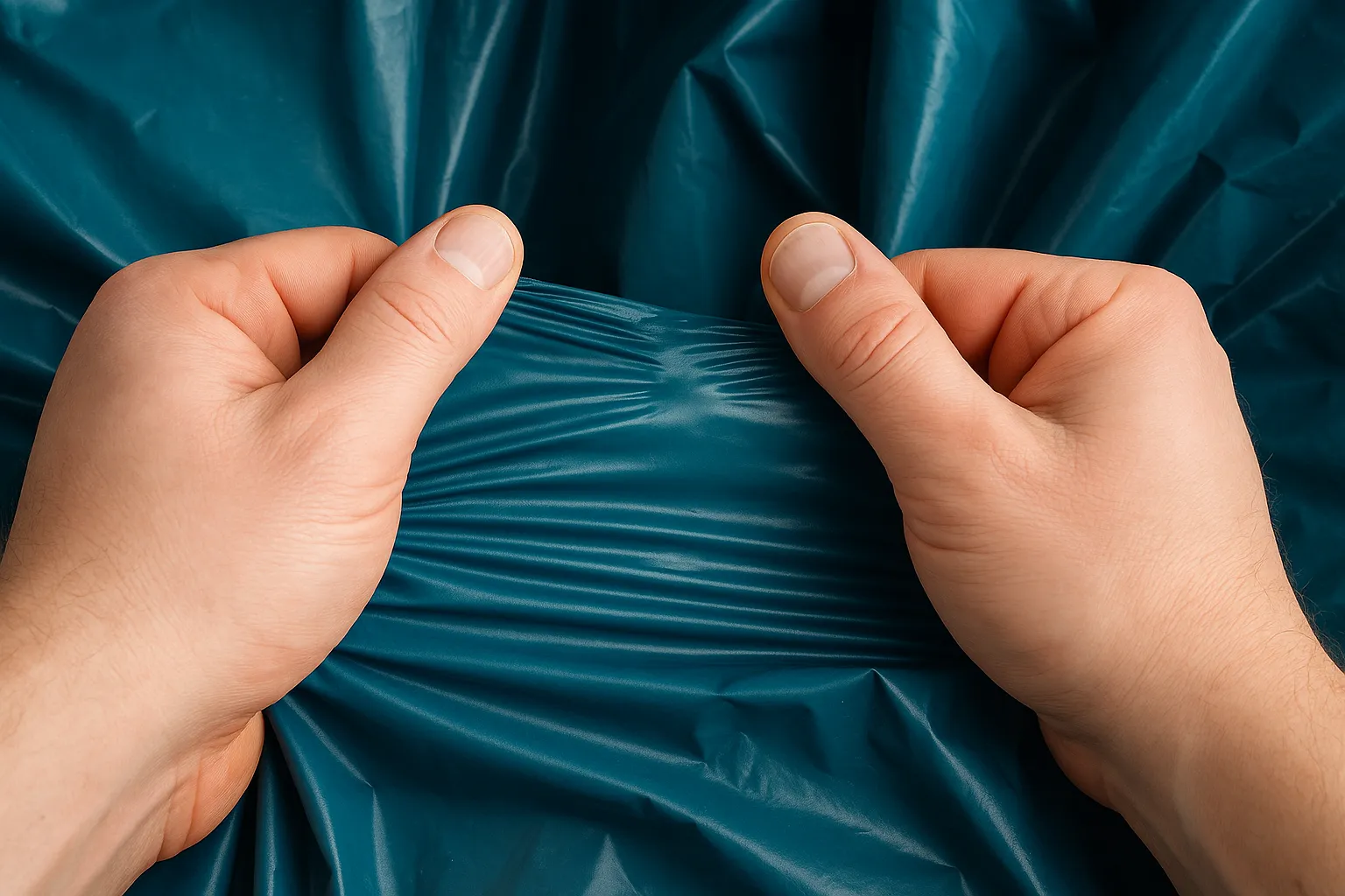 25 x Colorus Müllsack BASIC 120l 40µ blau auf Rolle