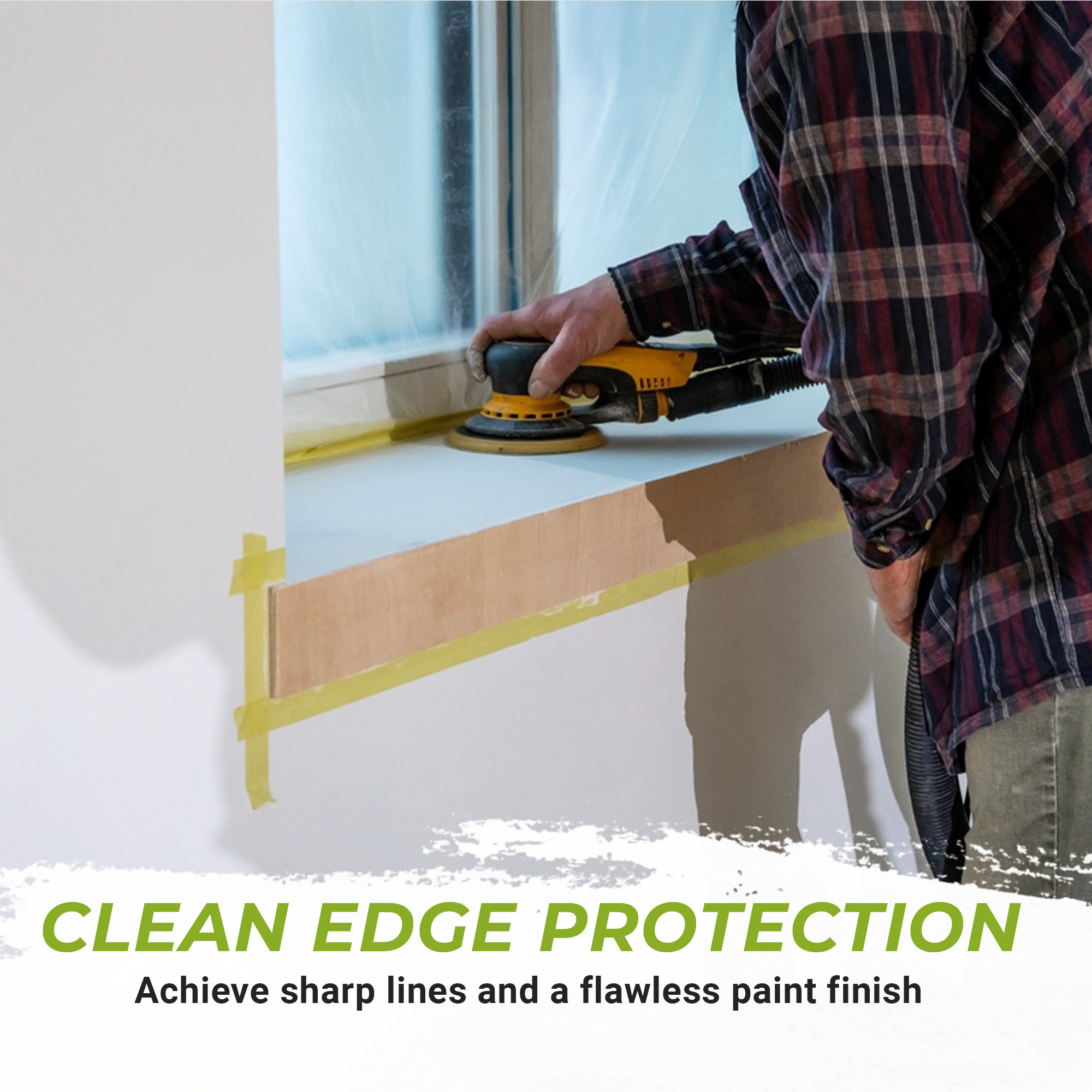 Colorus Premium Papier Masker Tape Goldband Fineline UV 30 30cm x 20m