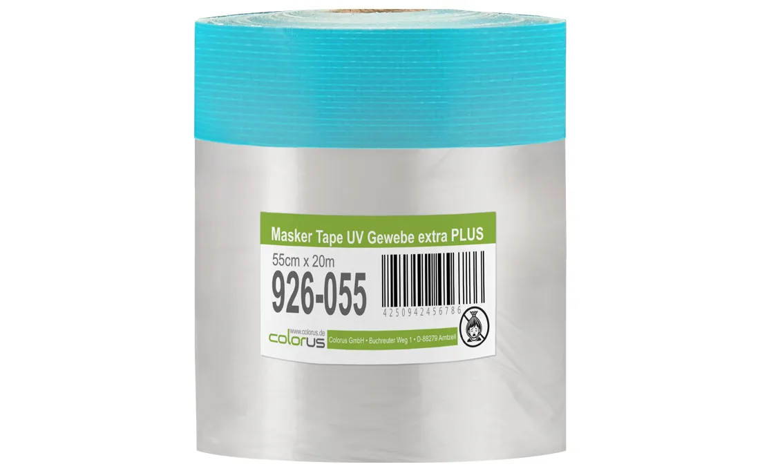 Premium Stuck Gewebeband Masker Tape extra breit und stark 55cm x 20m