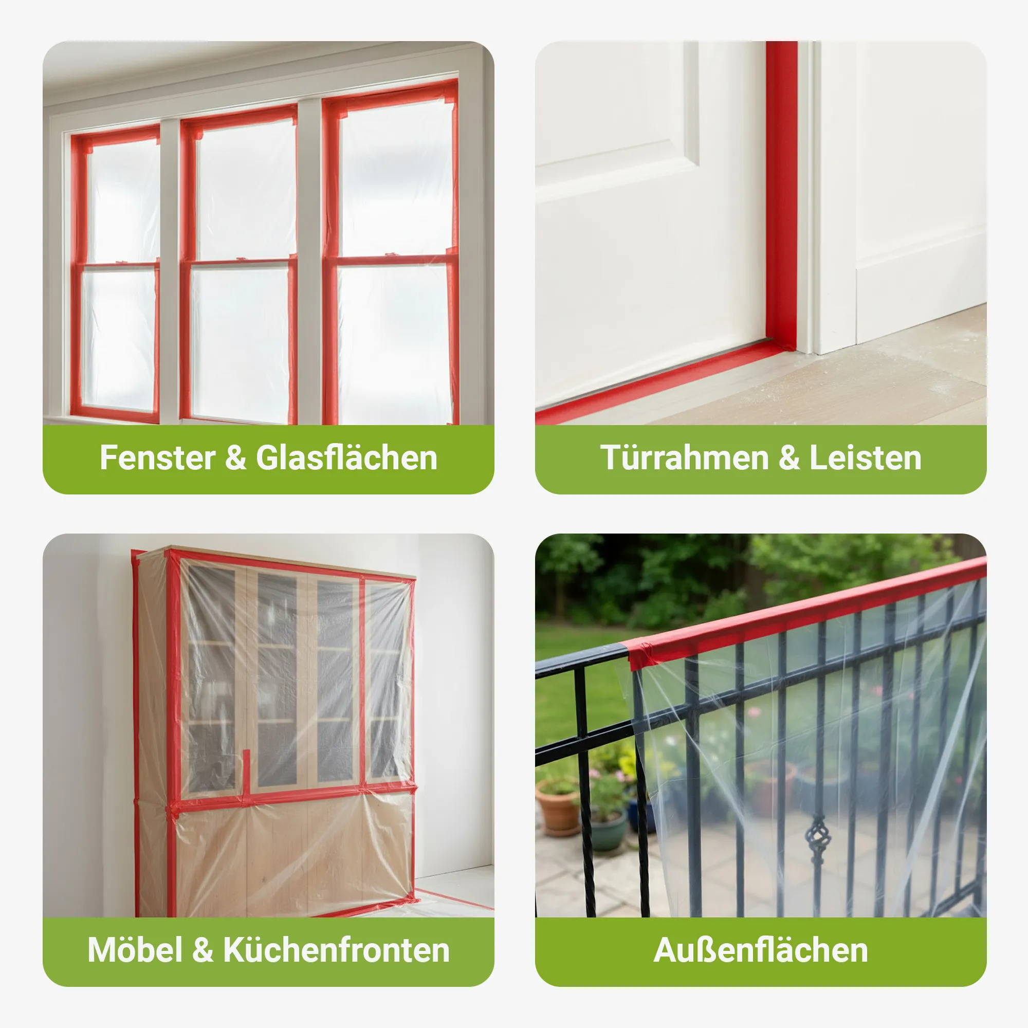 Colorus Premium Folien Masker Tape Extra Strong UV 120 270cm x 16m