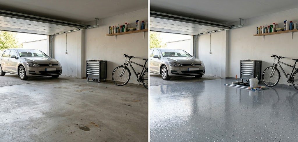 Garagenboden beschichten: Epoxid auftragen mit dem richtigen Werkzeug-Set