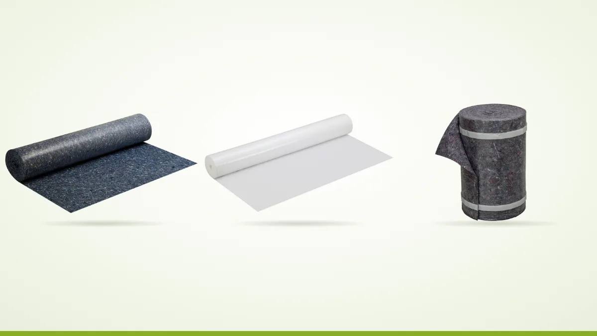 Malervlies, selbstklebender Haftliner und Treppen-Abdeckvlies