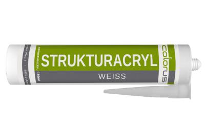 Struktur-Acryl weiß